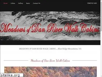 meadowsofdanriverwalkcabins.com