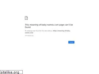 meaning-of-baby-names.com
