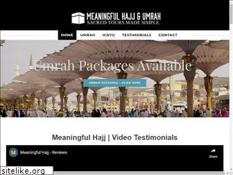 meaningfulhajj.com