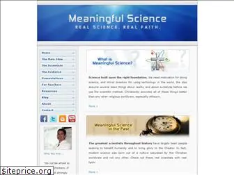 meaningfulscience.com