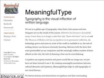 meaningfultype.com