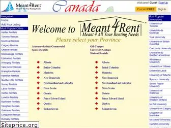 meant4rent.ca