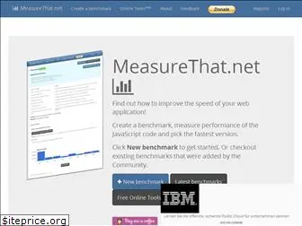 measurethat.net