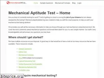 mechanicalaptitudetest.org