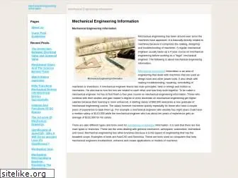 mechanicalengineeringinformation.org