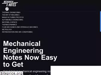 mechanicalenotes.com