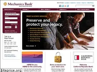 mechanicsbank.com