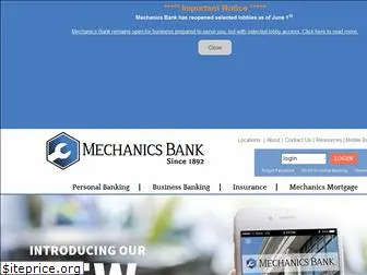 mechanicsbankms.com