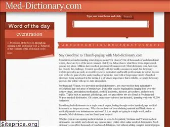 med-dictionary.com