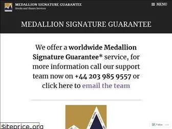 medallionguaranteesignature.com