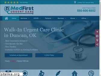 medfirsturgentcareclinic.com