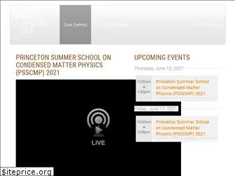 mediacentrallive.princeton.edu