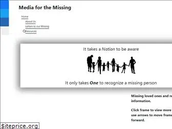 mediaforthemissing.org