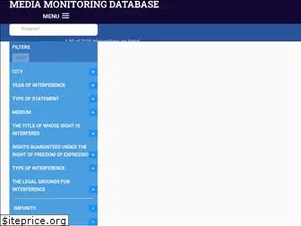 mediamonitoringdatabase.org