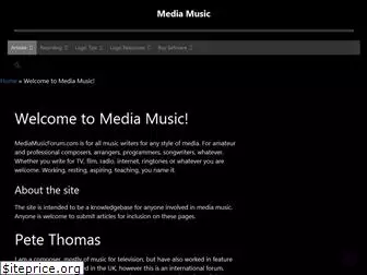 mediamusicforum.com