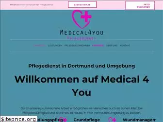 medical4you-pflege.de