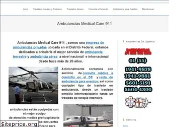 medicalcare911.com.mx