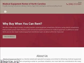medicalequipmentrentalnc.com