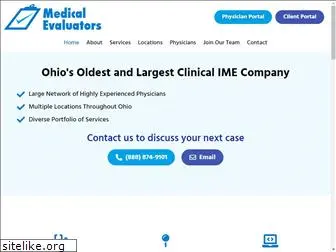 medicalevaluators.com