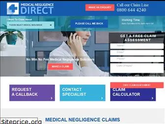 medicalnegligencedirect.com