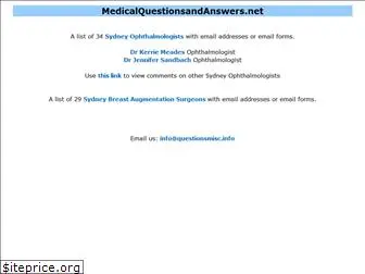 medicalquestionsandanswers.net