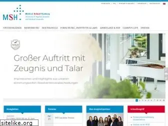 www.medicalschool-hamburg.de website price