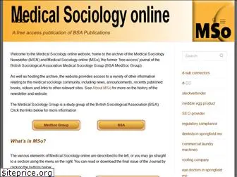 medicalsociologyonline.org