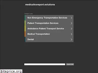medicaltransport.solutions