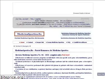 medicinasportiva.ro