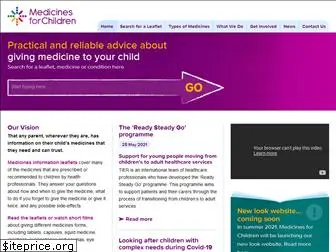medicinesforchildren.org.uk