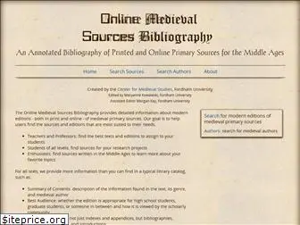 medievalsourcesbibliography.org