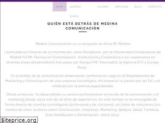 medinacomunicacion.com