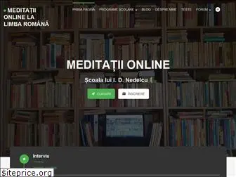 meditatiilaromana.ro