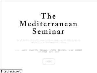 mediterraneanseminar.org