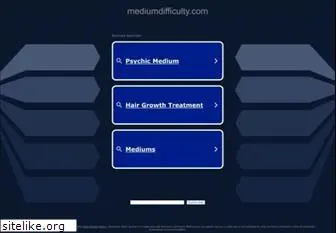 mediumdifficulty.com