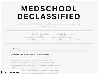 medschooldeclassified.com