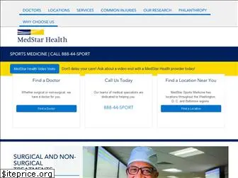 medstarsportsmedicine.org