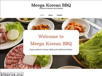 meegakoreanbbq.com