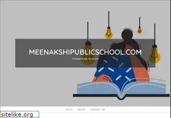 meenakshipublicschool.com