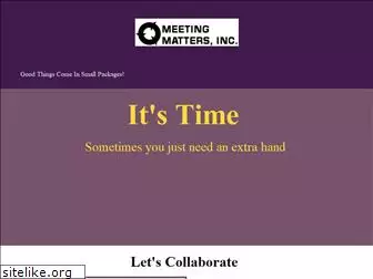 meeting-matters.com