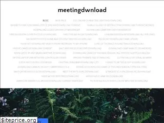 meetingdwnload.weebly.com