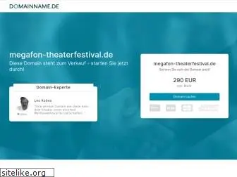 megafon-theaterfestival.de