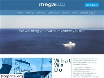 megayachttransport.com