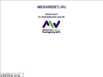 meghirdet.hu