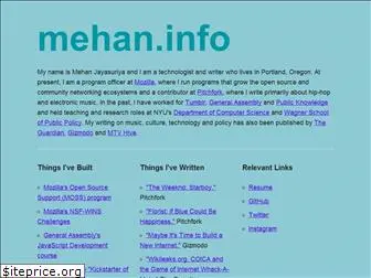 mehan.info