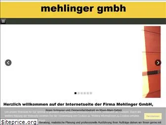 mehlinger-gmbh.de