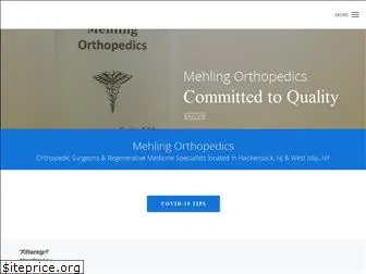 mehlingorthopedics.com