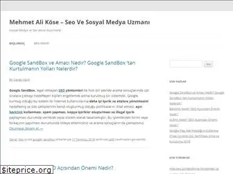 mehmetalikose.com