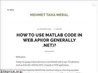 mehmettahameral.com