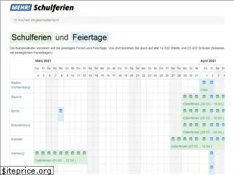 mehr-schulferien.de